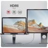 AXAGON HMC-STND, stojan pre 10''-16'' notebooky, USB 5Gbps hub, 3x USB-A, HDMI 4k/60Hz, RJ-45, PD 100W