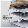 AXAGON HMC-STND, stojan pre 10''-16'' notebooky, USB 5Gbps hub, 3x USB-A, HDMI 4k/60Hz, RJ-45, PD 100W