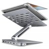 AXAGON HMC-STND, stojan pre 10''-16'' notebooky, USB 5Gbps hub, 3x USB-A, HDMI 4k/60Hz, RJ-45, PD 100W
