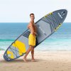 Paddleboard SUP REBEL ACTIVE RBA-4507-G - ŠEDÝ 11' 335x84x15 cm