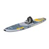 Paddleboard SUP REBEL ACTIVE RBA-4507-G - ŠEDÝ 11' 335x84x15 cm