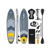 Paddleboard SUP REBEL ACTIVE RBA-4507-G - ŠEDÝ 11' 335x84x15 cm