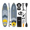 Paddleboard SUP REBEL ACTIVE RBA-4507-G - ŠEDÝ 11' 335x84x15 cm