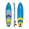 Paddleboard SUP REBEL ACTIVE RBA-4507-BL - MODRÝ 11' 335x84x15 cm