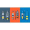 Paddleboard SUP REBEL ACTIVE RBA-4507-BL - MODRÝ 11' 335x84x15 cm