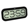 60.4514.01 TFA BIMBAM Rádiom riadené hodiny, veľké čísla, 5 melódií, čierne