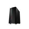 FSP CMT151/Midi Tower/Transpar./Čierna