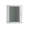 Nástenný rack 19'' 15U 600X450mm sivý flat pack