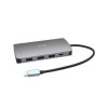i-tec USB-C Metal Nano Dock HDMI/VGA s LAN, Power Delivery 100 W + zdroj 100W