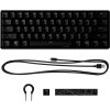 HyperX 60 Alloy Origins AQU/Drôtová USB/US layout/Čierna