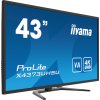 iiyama ProLite/X4373UHSU-B1/42,5''/VA/4K UHD/60Hz/3ms/Black/3R