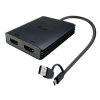 i-tec USB-A/USB-C Dual 4K HDMI Video adaptér