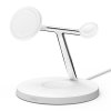 Belkin bezdrôtový nabíjací stojan 3v1 s Magsafe, biely