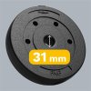 Sada bitumenových závaží 4x5kg, 31mm, REBEL ACTIVE RBA-2102