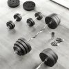 Sada bitumenových závaží 4x5kg, 31mm, REBEL ACTIVE RBA-2102