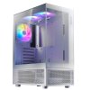 Adata XPG INVADER X MINI/Midi Tower/Transpar./Biela