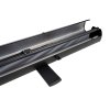 Plátno AVELI PREMIUM,floor up manual,black,221x124(16:9) 100''
