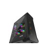 Počítačová skriňa Genesis IRID 505 ARGB V2/Midi Tower/Transpar./Čierna