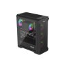 Počítačová skriňa Genesis IRID 505 ARGB V2/Midi Tower/Transpar./Čierna