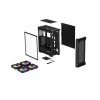 Počítačová skriňa Genesis IRID 505 ARGB V2/Midi Tower/Transpar./Čierna