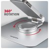 AXAGON STND-LR, hliníkový stojan pre notebooky 10 ''- 17'' s nastaviteľnou výškou, uhlom a 360 ° rotáciou