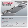 AXAGON STND-LR, hliníkový stojan pre notebooky 10 ''- 17'' s nastaviteľnou výškou, uhlom a 360 ° rotáciou