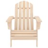 Multidom Záhradná stolička Adirondack, otoman a stolík jedľový masív