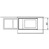 Hailo Odpadkový kôš Multi-Box Duo do kuchynskej skrinky L 2x14 l krémový 3659-001
