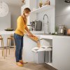 Hailo Odpadkový kôš Multi-Box Duo do kuchynskej skrinky L 2x14 l krémový 3659-001