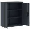 Multidom Kartotéka antracitová 90x40x105 cm oceľová