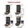 Dávkovač krmiva Pet Care, 4 l, čierny