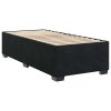 Multidom Posteľný rám boxspring s matracom čierny 80x200 cm zamat