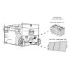 Chladící box ALPICOOL ICE BOX DUO kompresor 75l 230/24/12V -20°C APP