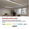 LED lineárne svietidlo PANO 20W, neutrálna biela