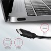 AXAGON HMC-5G2, USB 10Gbps hub, porty 2x USB-A, 2x USB-C, HDMI 4k/60, PD 100W, kábel USB-C 13cm