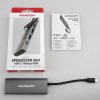 AXAGON HMC-5G2, USB 10Gbps hub, porty 2x USB-A, 2x USB-C, HDMI 4k/60, PD 100W, kábel USB-C 13cm