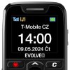 EVOLVEO EasyPhone, mobilný telefón pre seniorov s nabíjacím stojanom, čierna