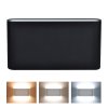 solight wo800 b 1 led venkovni nastenne osvetleni modena 12w 800lm 3cct cerna 75691065