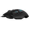 Logitech G502 HERO/Herná/Optická/Pre pravákov/25 600 DPI/Drôtová USB/Čierna