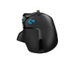 Logitech G502 HERO/Herná/Optická/Pre pravákov/25 600 DPI/Drôtová USB/Čierna