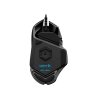Logitech G502 HERO/Herná/Optická/Pre pravákov/25 600 DPI/Drôtová USB/Čierna