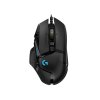 Logitech G502 HERO/Herná/Optická/Pre pravákov/25 600 DPI/Drôtová USB/Čierna