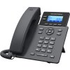 Grandstream GRP2602P SIP telefón, 2,21'' LCD podsv. displej, 4 SIP účty, 2x100Mbit port, PoE