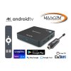 MASCOM SUNNY-T Android TV 12 4K UHD Android TV multimediální přehrávač s tunerem DVB-T2