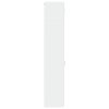 Multidom Úzka úložná skrinka biela 30x42,5x225 cm kompozitné drevoÚ
