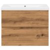 Multidom skrinka pod umývadlo vstavaným umývadlom Artisan Dub