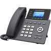 Grandstream GRP2603P SIP telefón, 2,48'' LCD podsv. displej, 6 SIP účty, 2x1Gbit port, PoE