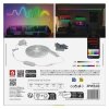 GoSmart Flexibilný LED pásik NEON biely, 3 m, 24 W, RGBIC stmievateľný, WiFi