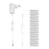 GoSmart Flexibilný LED pásik NEON biely, 3 m, 24 W, RGBIC stmievateľný, WiFi