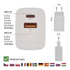 Univerzálny USB adaptér GaN do siete PD 45 W max.